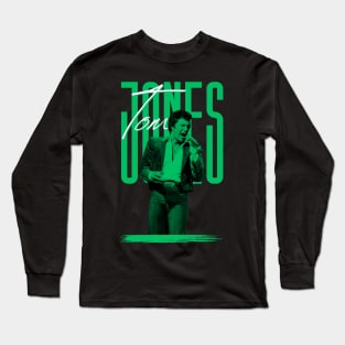 Tom jones///original retro Long Sleeve T-Shirt